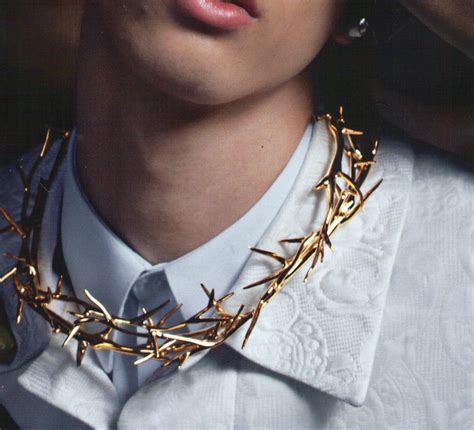 fake givenchy necklace|givenchy crown of thorns necklace.